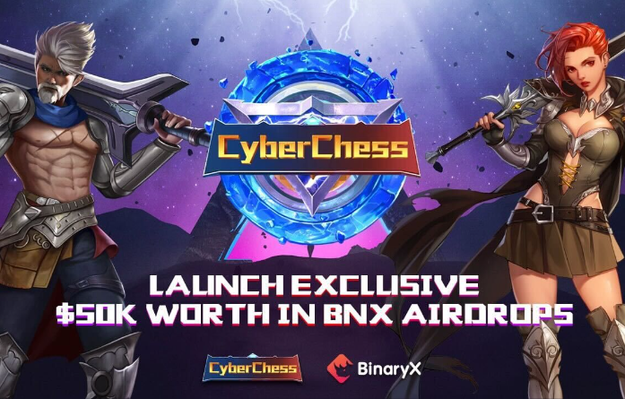 「tokenpocket钱包下载app」BinaryX 推出策略游戏 CyberChess 奖池 500,000 美元 「tokenpocket钱包下载app」BinaryX 推出策略游戏 CyberChess 奖池 500,000 美元